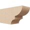 Ekena Millwork 6in. W x 8in. H x 16in. L Ridgewood Woodgrain TimberThane Rafter Tail, Primed Tan RFTUR06X08X16RIDRCPR - alternate 1